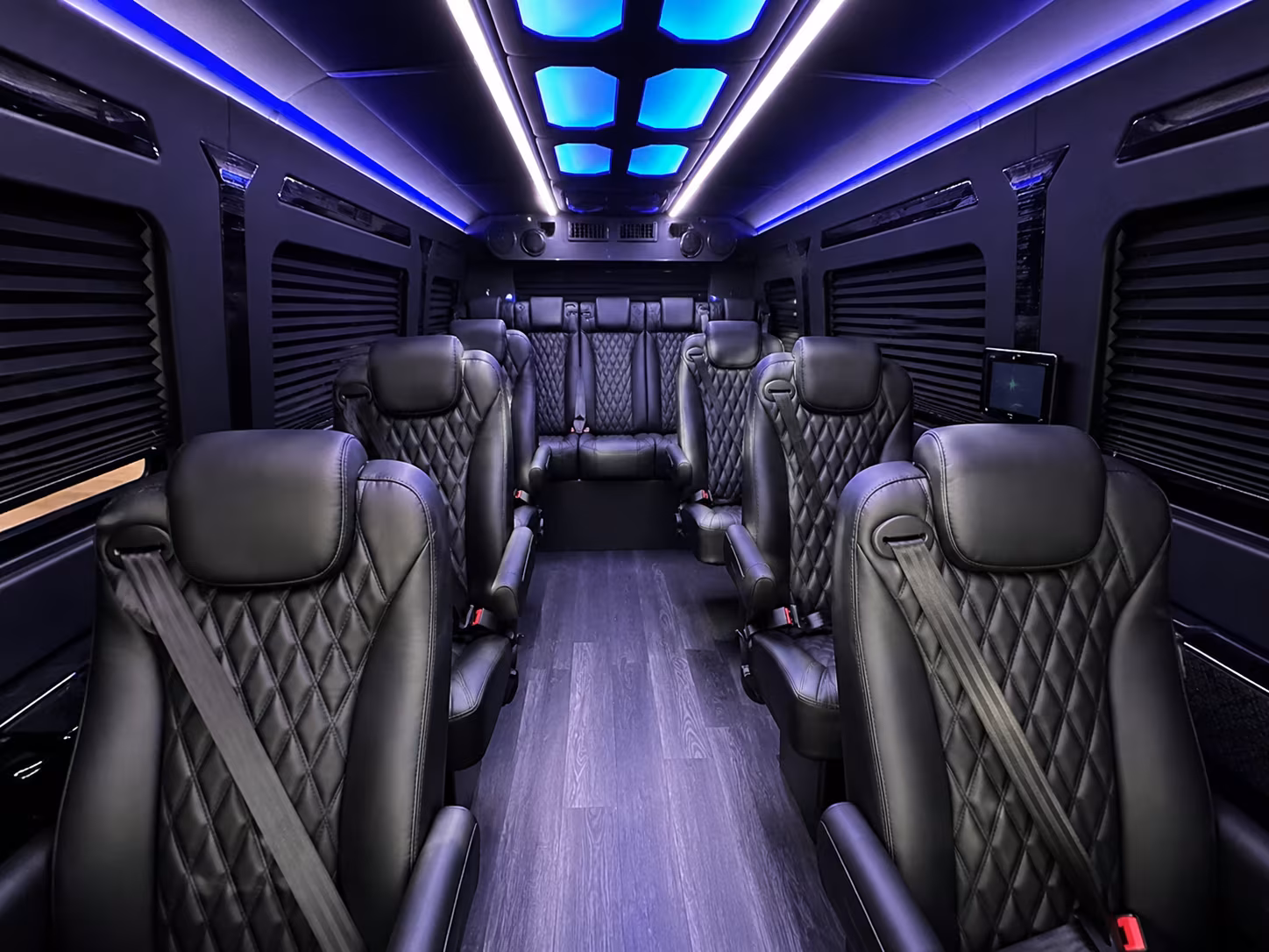 toledo corporate event transportation onboard seating